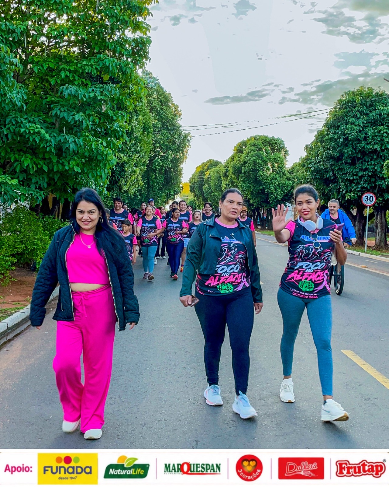 fotos caminhada rosa